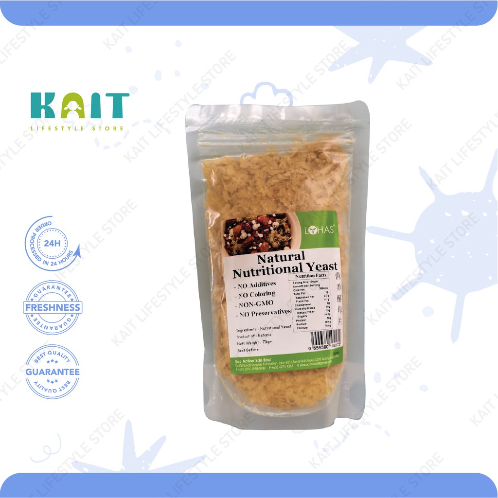 LOHAS/EcoAction Nutritional Yeast (70g) [HALAL]