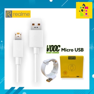 สายชาร์จrealme vooc micro usb สายชาร์จเร็ว สายชาร์จแท้ สำหรับREALME รองรับการชาร์จด่วน Realme2 Realme3 Realme5 5i 5S