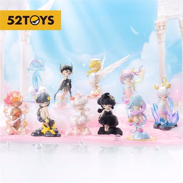 ★Hgtoys★[Optional] [ ] ของเล่นตุ๊กตา 52toys sleep Sky Elf Series Mystery Box ของขวัญ สําหรับตกแต่ง