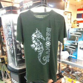 เสื้อยืด frogmangear T-Shirt ลาย SEAHORSE