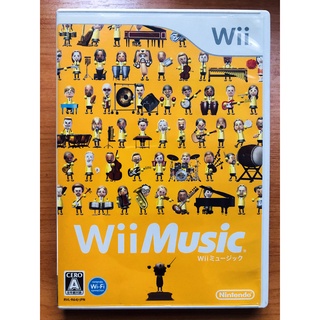 แผ่น Wii Wii Music (JAPAN) สำหรับสายสะสม