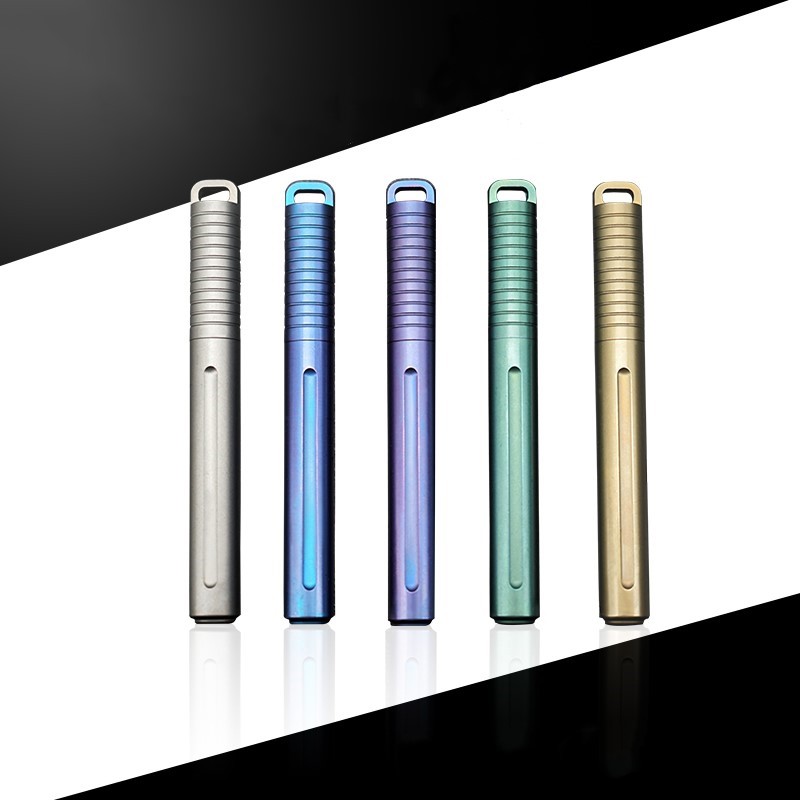 CNEDC Mini Titanium Pen Portable Portable Gadget Outdoor Equipment Personality Creative Signature Pe