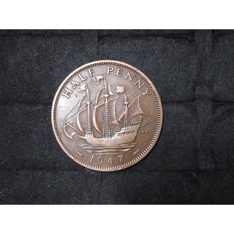 เหรียญ​ต่างประเทศ​ (710) United Kingdom​ 1947