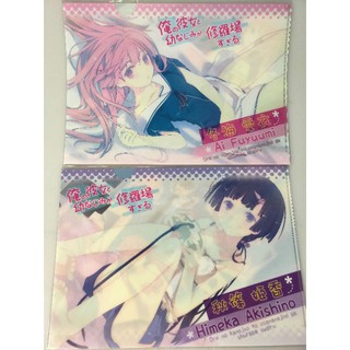 แฟ้มอนิเมะ A4  Ore no Kanojo to Osananajimi ga Shuraba Sugiru