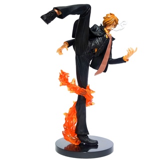 โมเดลฟิกเกอร์ Pvc อนิเมะวันพีช Vinsmoke Sanji ของเล่นสะสม สําหรับเด็ก