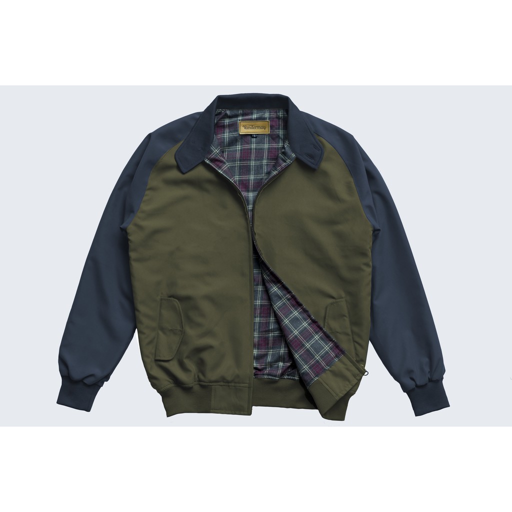 Vandermay harrington jacket 2 tone/แจ ็ คเก ็ ตแจ ็ คเก ็ ต/jacket herington/jacket bomber
