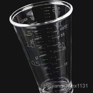 จิ๊กเกอร์ สแตนเลส และ พลาสติก ถ้วยตวง2ด้าน แก้วชง มีสเกล Jigger