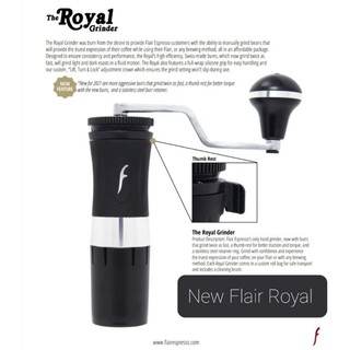 Flair Royal grinder.