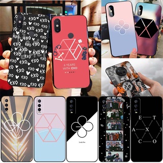 เคสโทรศัพท์ซิลิโคน TPU แบบนิ่ม ลาย SL67 EXO สีดํา สําหรับ Xiaomi Mi 10s 12 Lite Redmi 10A 10C 9C