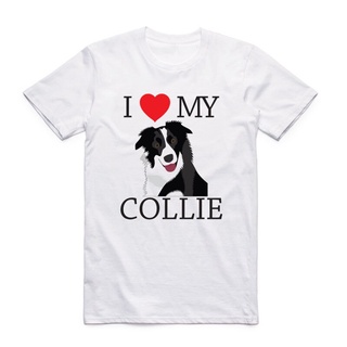 เสื้อยืดแขนสั้นลําลอง พิมพ์ลาย I CanT Keep Calm I Have A Border Collie Dog สีขาว สไตล์เอเชียสามารถปรับแต่งได้