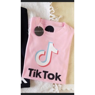 TIKTOK ยูนิเซ็กซ์ สุนทรียศาสตร์ แถลงการณ์ TSHIRT TEES dUV