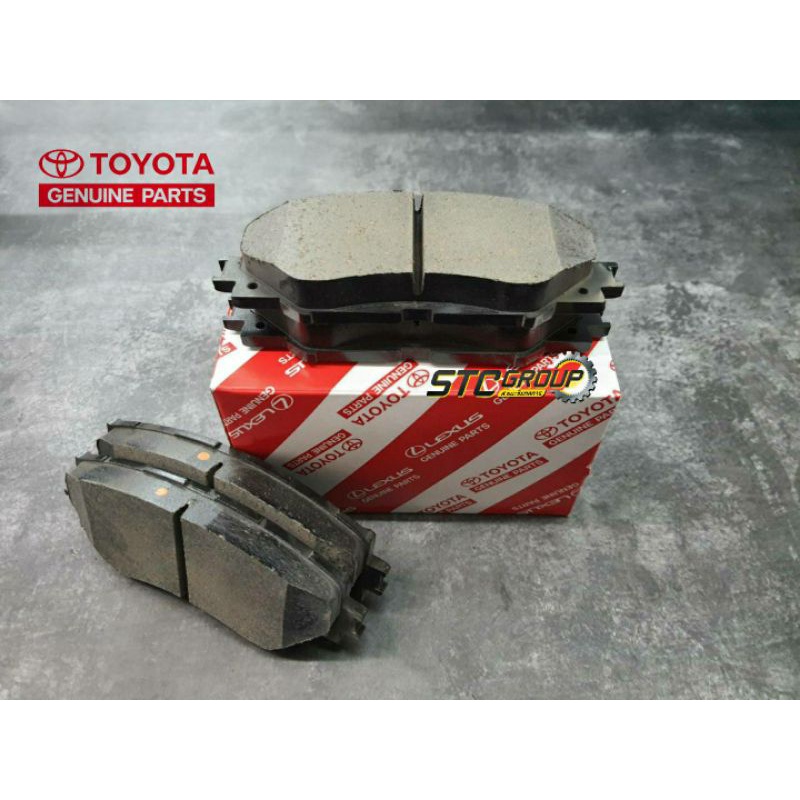 ผ้าเบรคหลัง Toyota Camry / Wish / Sienta / CHR / Prius / Vios / Yaris / Altis / Limo / Commuter ( Toyota แท้ศูนย์ 100% )
