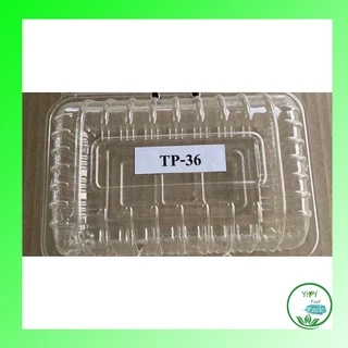 🔥TP-36 ,TP-36A ล็อคได้ 🔥กล่องพลาสติกใส OPS สำหรับใส่อาหาร เบเกอรี่ 100ชิ้น wholesale 158บาท