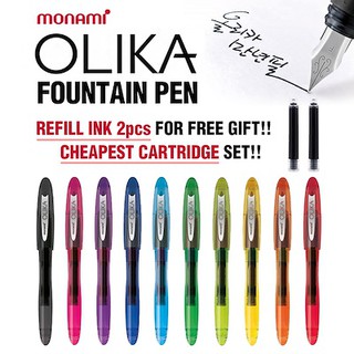 Monami olika F fountain pen fine tip I ปากกาหมึกซึม