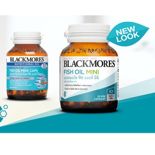 🔥หมดอายุปี2022 Blackmores Odourless Fish Oil MiniCaps แบลคมอร์ส ฟิชออยมินิแคป**