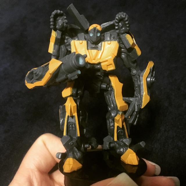 หัวแก้วน้ำโรงหนัง bumblebee จากเรื่อง transformers ภาค 3