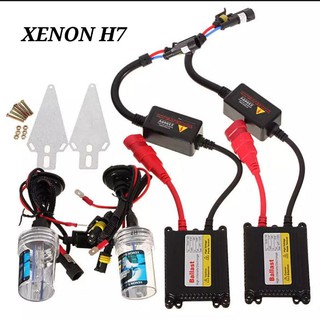 ชุดไฟ​ XENON​ H7​ 12V​ 35W ครบชุด​ บัลลาสบาง