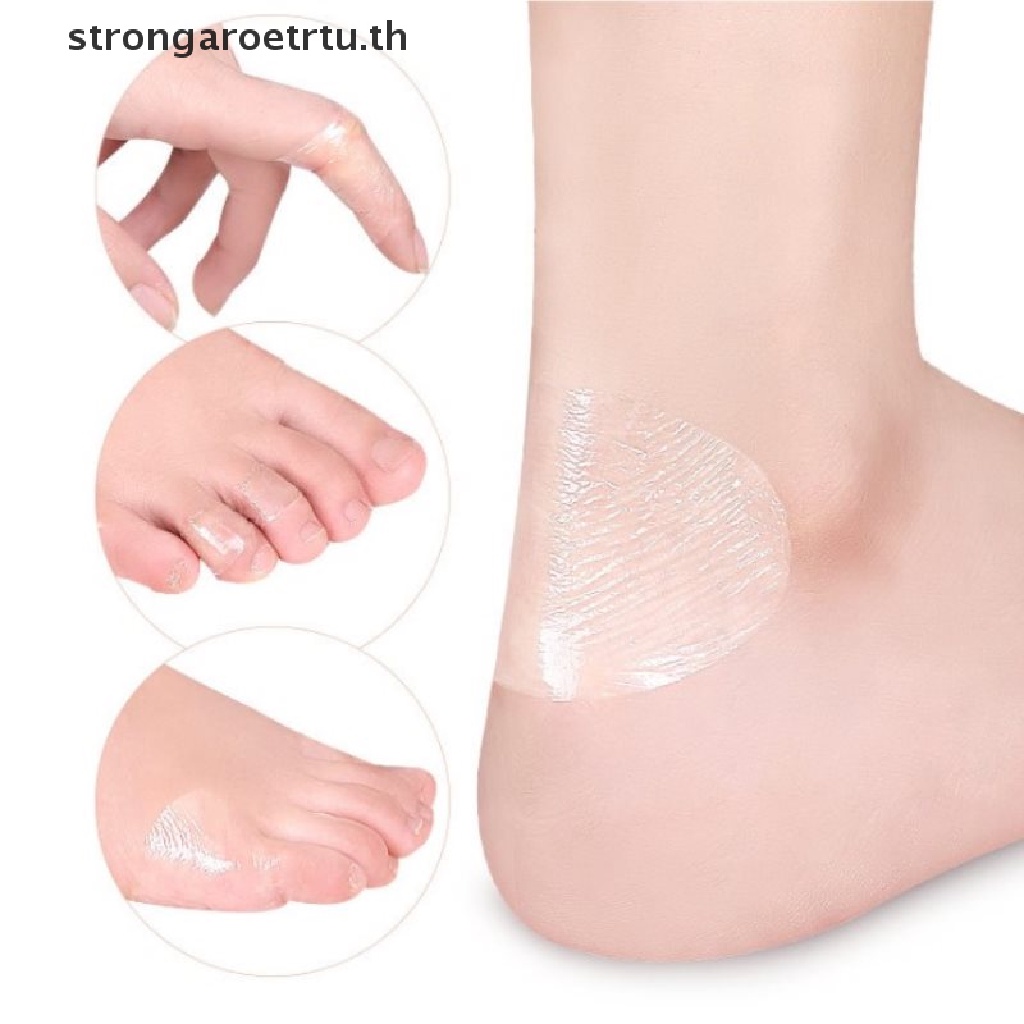 Strongaroetrtu สติกเกอร์พลาสเตอร์ไฮโดรคอลลอยด์ กันการสึกหรอ 4 ชิ้น