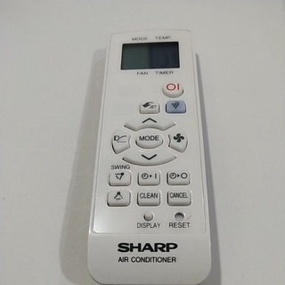 รีโมทแอร์ Sharp ของแท้ใส่ถ่านใช้งานได้เลยตามภาพ