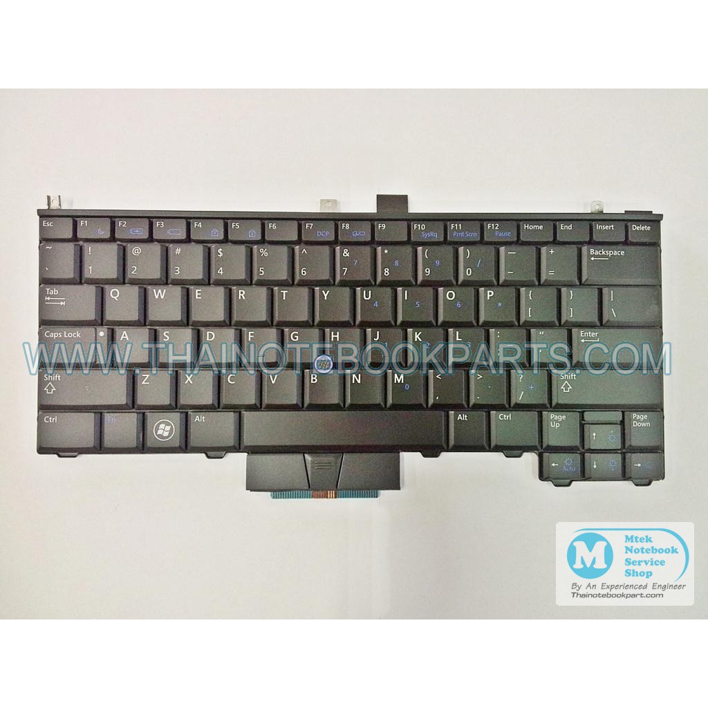 คีย์บอร์ดโน๊ตบุ๊ค Dell Latitude E4310 PK130AW2B00 -Laptop Keyboard (สินค้าใหม่,แป้นภาษาอังกฤษ)