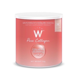 W Pure Collagen ดับเบิ้ลยู เพียว คอลลาเจน รุ่นกระปุก (50g.)