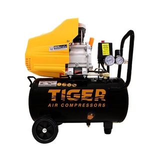 TIGER ปั๊มลมโรตารี่ รุ่นPANTHER-X25 ปั๊มลม 2HP ขนาด 25ลิตร PUMA ปั้มลม tiger panther-x25 ปั๊มลมไทเกอร์