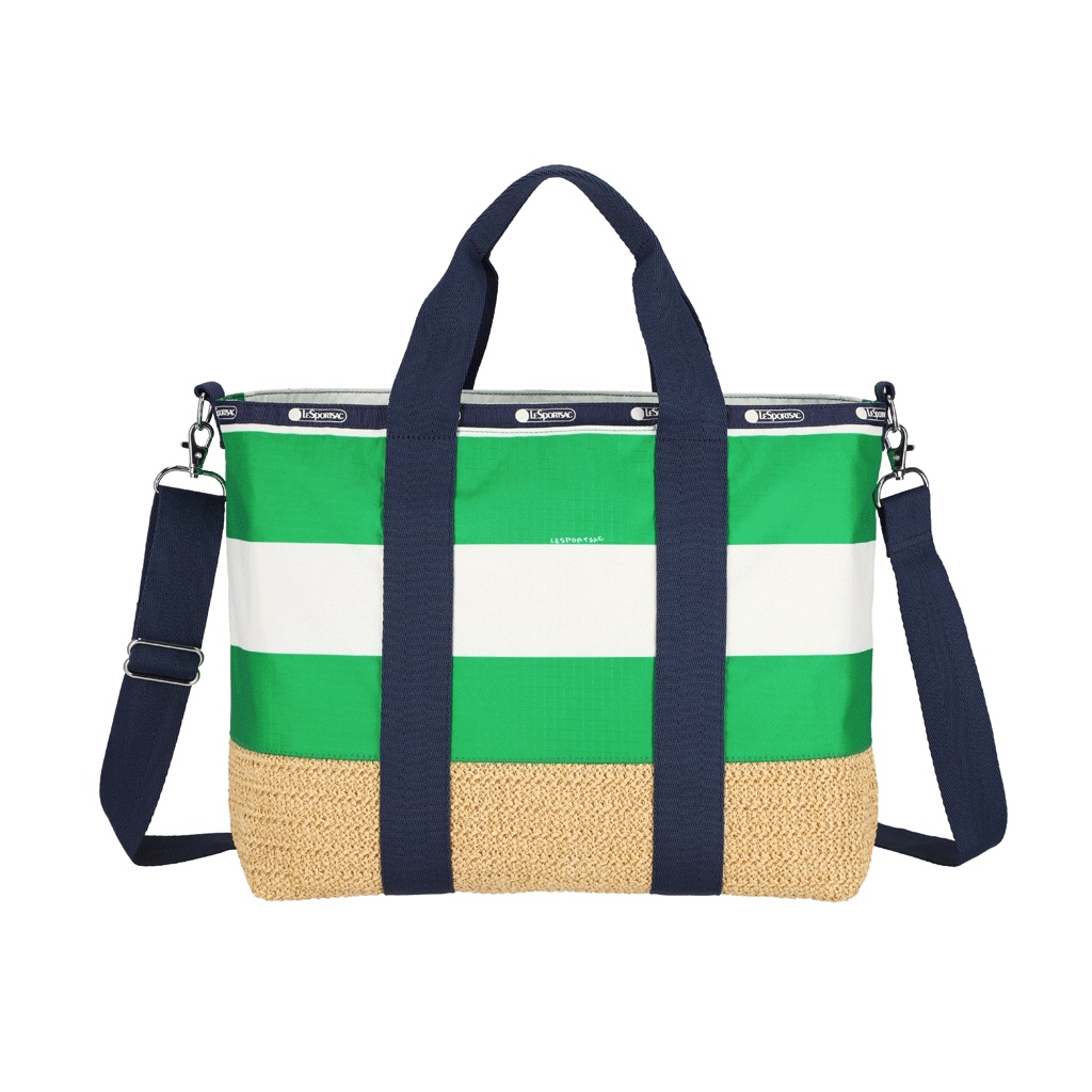 Lesportsac Medium Board Walk Tote Bag Shoulder Bag กระเป๋าสะพายข้าง Style 3713 NEW ARRIVALS