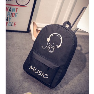 FINIFLY Fashion, Personality, Quality Galaxy Luminous Schoolbag Canvas Traveling Rusa Teenagers0-44