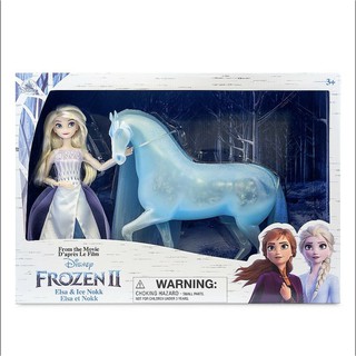 Disney Frozen 2 ตุ๊กตาแฟชั่น Elsa และ Nokk Figure