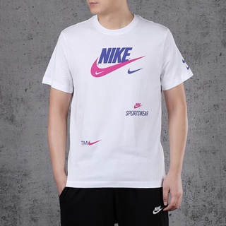 [S-5XL] Nike เสื้อยืดลําลอง ผ้าฝ้าย ระบายอากาศ ใส่สบาย แฟชั่น สําหรับผู้ชาย EIgjkg57KN