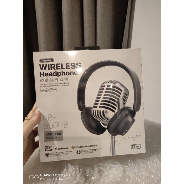 พร้อมส่ง  REMAX WIRELESS Headphone RB-550HB