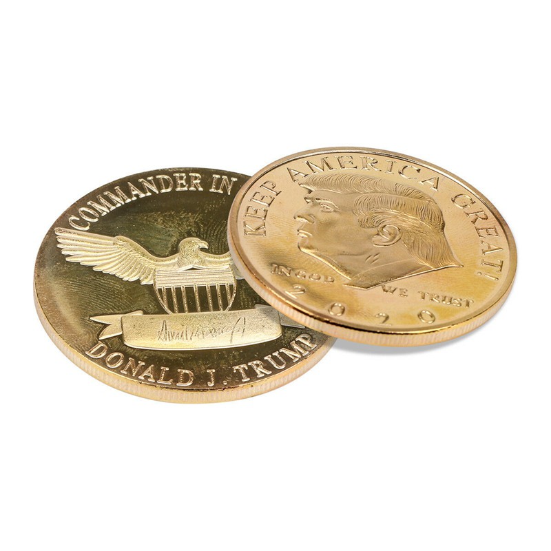 10PCS Donald Trump 2020 Keep America Great Commemorative Challenge Eagle Coins