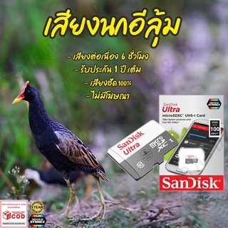 เสียงต่อ นกอีลุ้ม ยาว6ชั่วโมง ไม่มีโฆษณา เมมโมรี่เล็ก(Micro SD) มีเก็บเงินปลายทาง