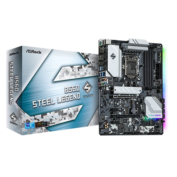 (สินค้า พร้อมส่ง!!)Mainboard (เมนบอร์ด) ASROCK B560 STEEL LEGEND