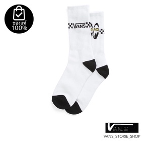 ถุงเท้าVANS MOONEYES CREW SOCK WHITE สินค้ามีประกันแท้