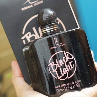 ราคาต่อขวด น้ำหอมผู้หญิง DORALL COLLECTION BLACK LIGHT EDP 100 มล. หอมละมุ่นนุ่มนวลด้วยกลิ่นมะลิลาและดอกส้ม สร้างความ...