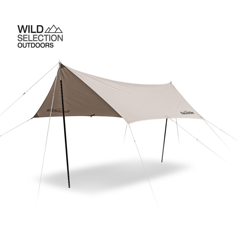ทาร์ป ฟลายชีท เต็นท์หลังคา ขนาด 4 - 5 คน Naturehike Stretch-Cotton hexagonal canopy NH20TM005
