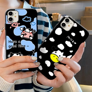 เคสโทรศัพท์มือถือแบบนิ่ม ผิวด้าน ลายวัวนม สําหรับ Huawei Mate 9 10 20 Lite Pro Honor 8 9 10 Lite 7S 7X 8A 8C 8S 8X 1