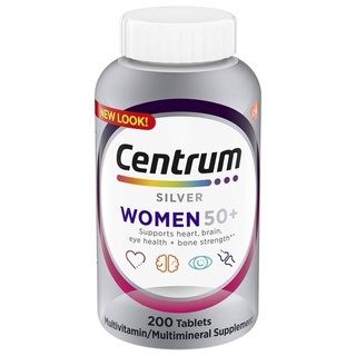 วิตามิน Centrum Silver Women 50+ 220 เม็ด