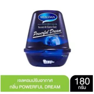 เจลหอมปรับอากาศ SHALDAN รุ่น SCENT &amp; CARE กลิ่น POWERFUL DREAM (180 กรัม)