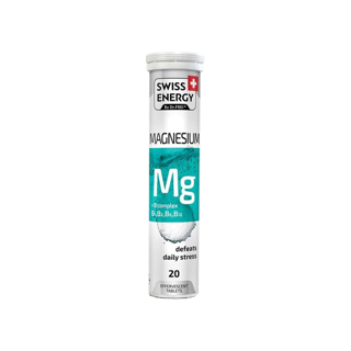 Swiss Energy Magnesium + B complex วิตามินเม็ดฟู่แมกนีเซียม+บีรวม จากสวิตเซอร์แลนด์ Switzerland