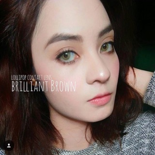 ตาฝรั่งรุ่นใหม่❗️Brilliant Brown สายตาปกติ💫