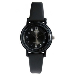 Casio นาฬิกาข้อมือผู้หญิง สายเรซิ่น รุ่น LQ-139AMV1B3LDF-สีดำ