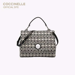COCCINELLE LIYA JACQUARD Handbag 180101 กระเป๋าถือผู้หญิง