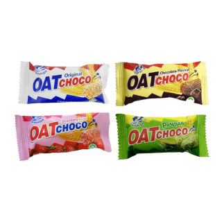 แบ่งขาย‼ โอ๊ตช็อคโก้ Oat choco ข้าวโอ๊ตอัดแท่ง มี 4 รสชาติ