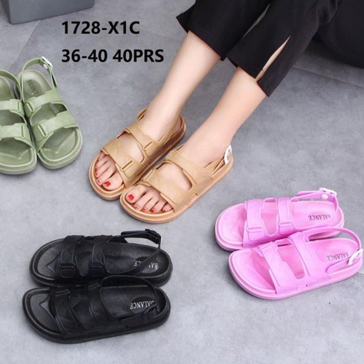 Big New BLC 1728-X1 Julia Back Strap Sandals อ่านคําอธิบาย