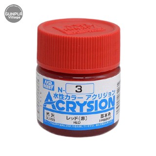 Mr.Hobby MR.ACRYSION COLOR N-03 RED 4973028034035 (สี)