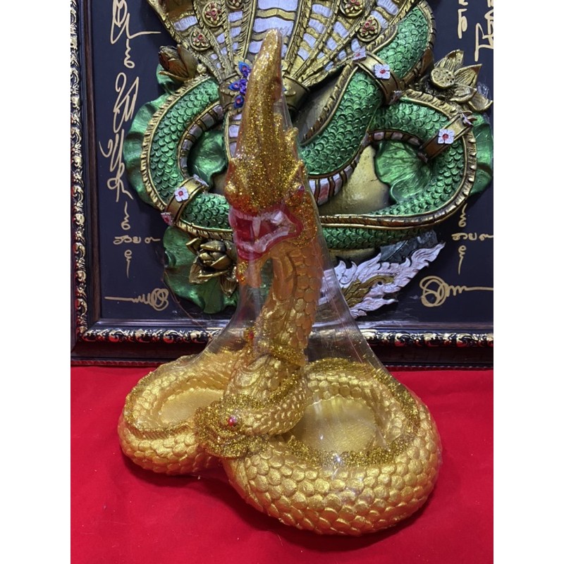 พญานาคราช พญานาคเลข8 เครื่องรางเเห่งโชคลาภ 4 สี อิฟินิตี้