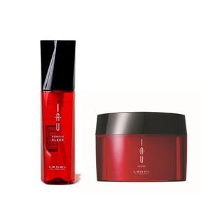 Lebel IAU mark 170ml +lebel sleek oil 100ml ทรีตเม้นท์บำรุงผมแห้งเสีย พร้อมออยบำรุงเส้นผม