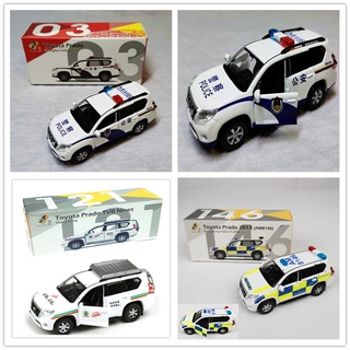 TINY 03/121 /146 HONG KONG SHANGHAI POLICE TVB TOYOTA PRADO DIECAST CAR